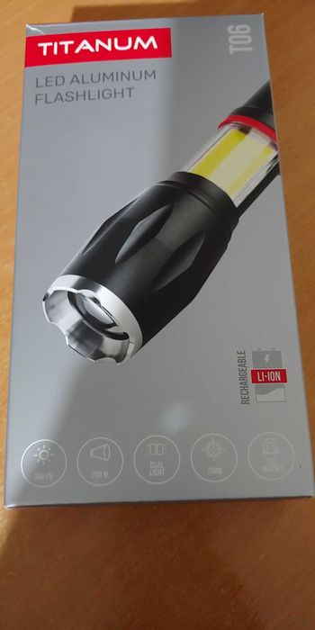 Портативний світлодіодний ліхтарик TITANUM TLF-T06 300Lm 6500K