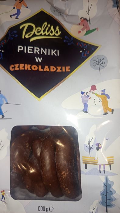 Pierniki w czekoladzie deliss 10*500g razem 5kg