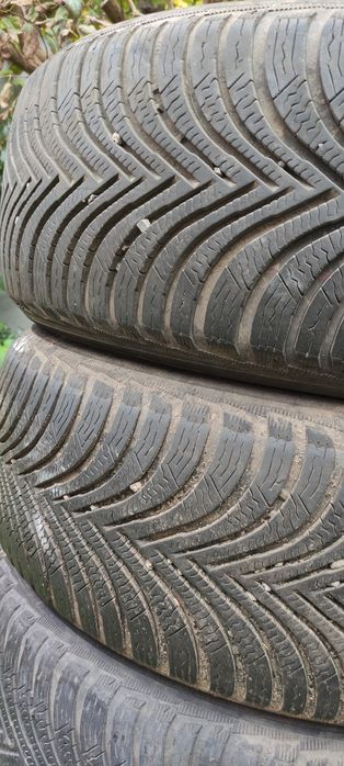 Opony zimowe z 2017r 5mm 225/55/16 Michelin N