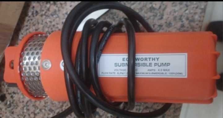 Bomba submersivel de 12v
