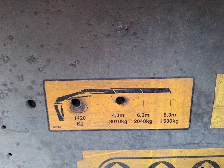 Hiab Palfinger Fassi Effer HDS HMF 1420-K2