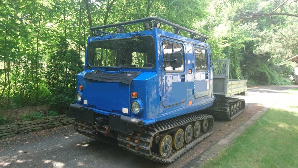 Gokart Ratrak Wozidlo Hagglund BV206 amfibia mulczer unimog