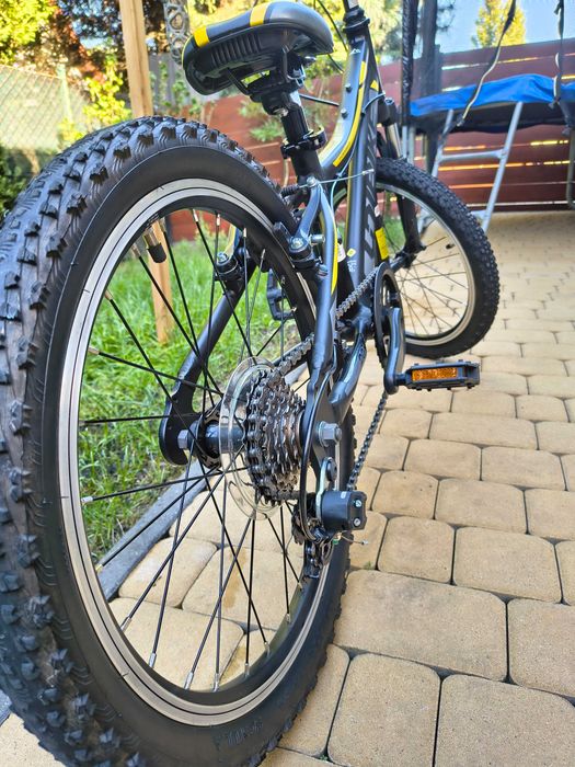 UNIBIKE 20" Pilot czarno-żółty