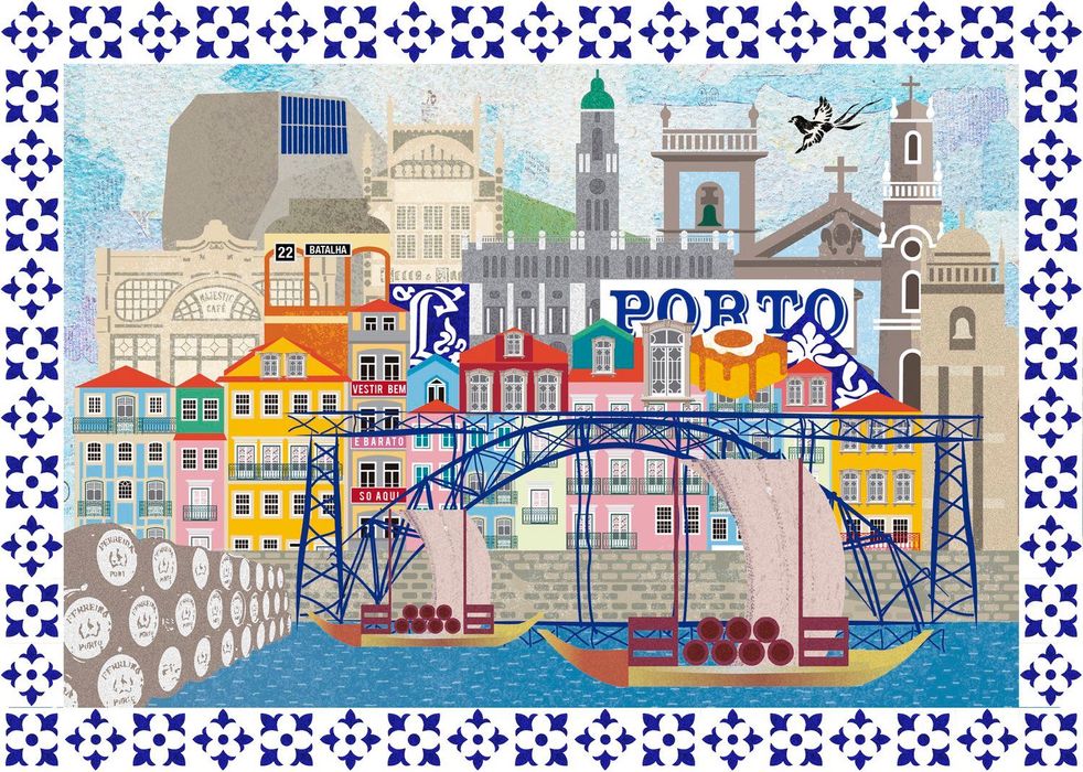 Tela "Porto" 70x50cm / 50x35cm