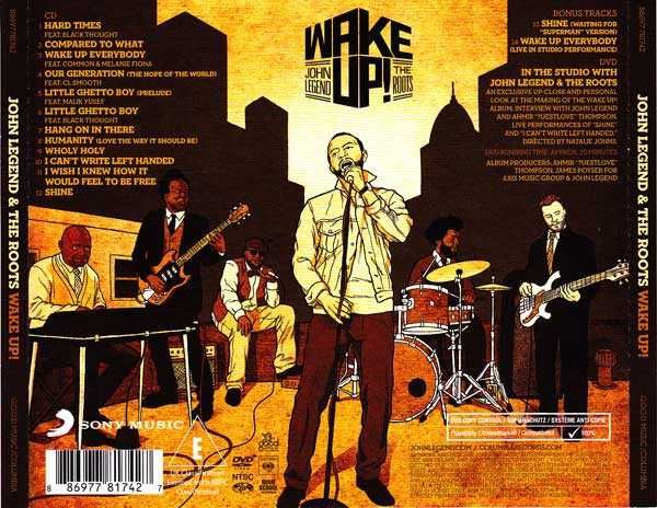 John Legend & The Roots - Wake Up! ( DELUXE Edition CD + DVD )