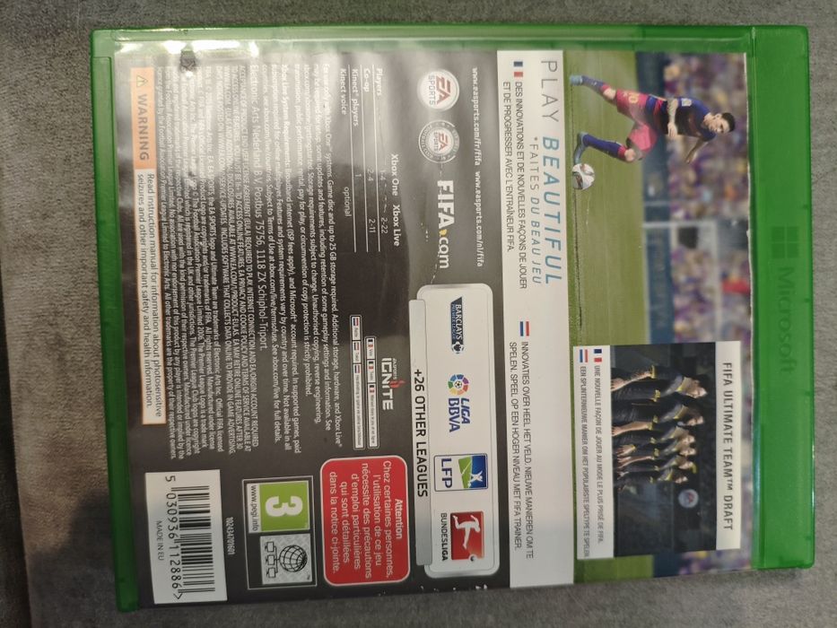 FIFA 16 Xbox one series x s