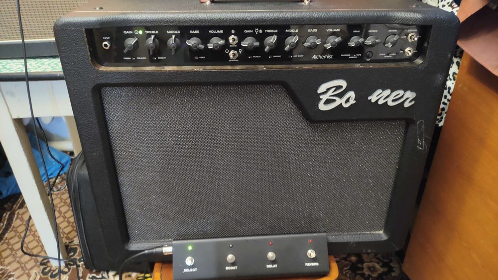 ВІДЕО Bogner alchemist G Ламповий підсилювач Комбо Ламповый усилитель