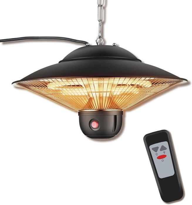 DONYER POWER elektryczny ogrzewacz ogrodowy sufitowy 2000W z pilotem