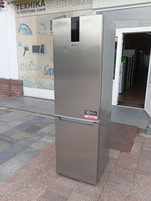 Холодильник Whirlpool KGN2013 NO-FROST 200см нержавейка INVERTER A+++