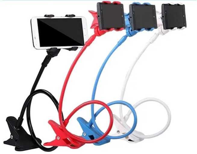 Держатель монопод для телефона на прищепке