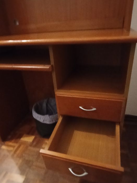 Estante, escrevaninha - madeira