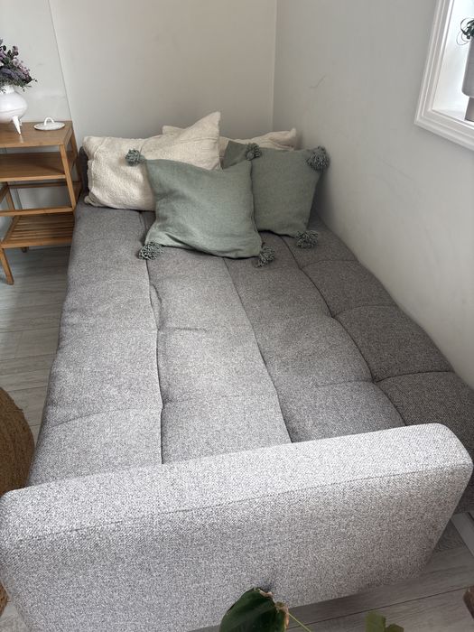 Sofa cama cinza