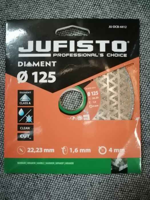 Tarcza diamentowa Jufisto 125