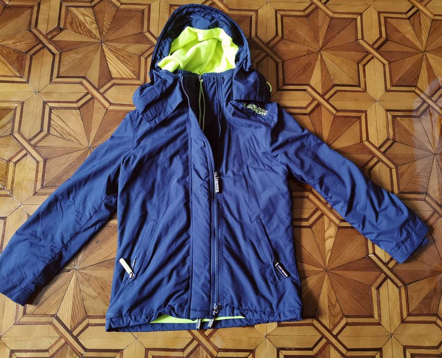 Курточка на флисе на 8-10 лет рост 128-140см.