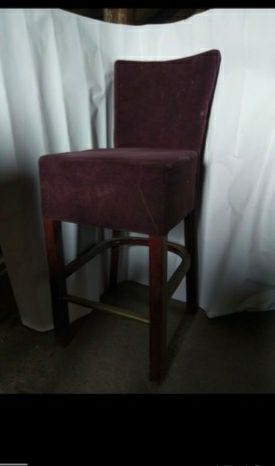 Стулья барные кожаные деревянные
