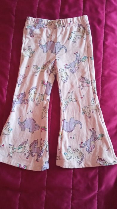 Spodnie dzwony dziewczęce