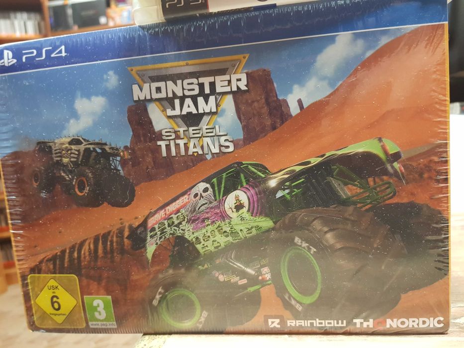 Monster Jam: Steel Titans PS4, Sklep Wysyłka Wymiana