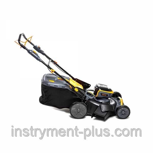 Газонокосарка акумуляторна GTM LM56/480SP-V KIT самохідна 56В+АКБ і ЗП