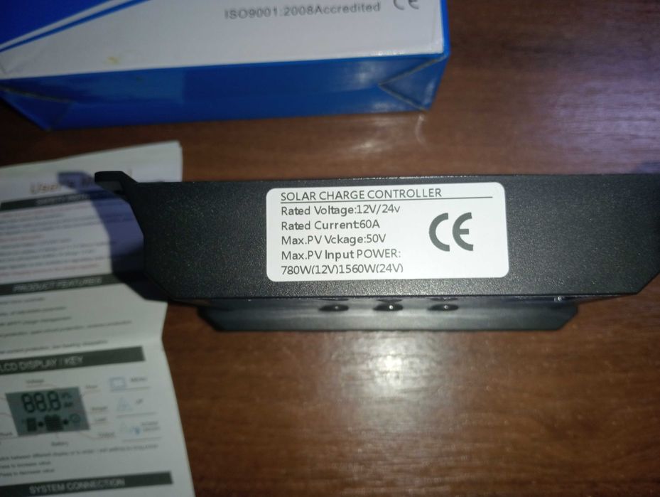 Контролер 60А  12 В/24 В