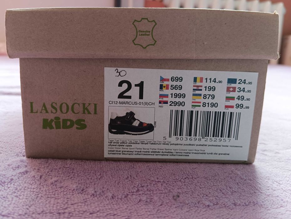 Półbuty wiosenne chłopięce Lasocki Kids 21