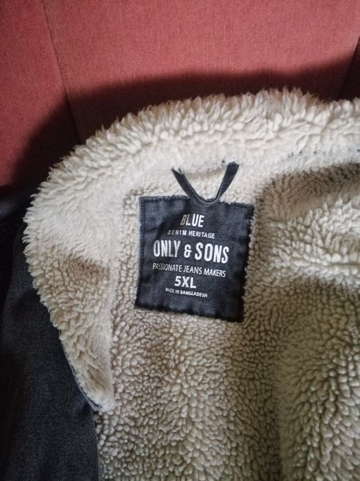 Kurtka jeansowa męska only & sons
