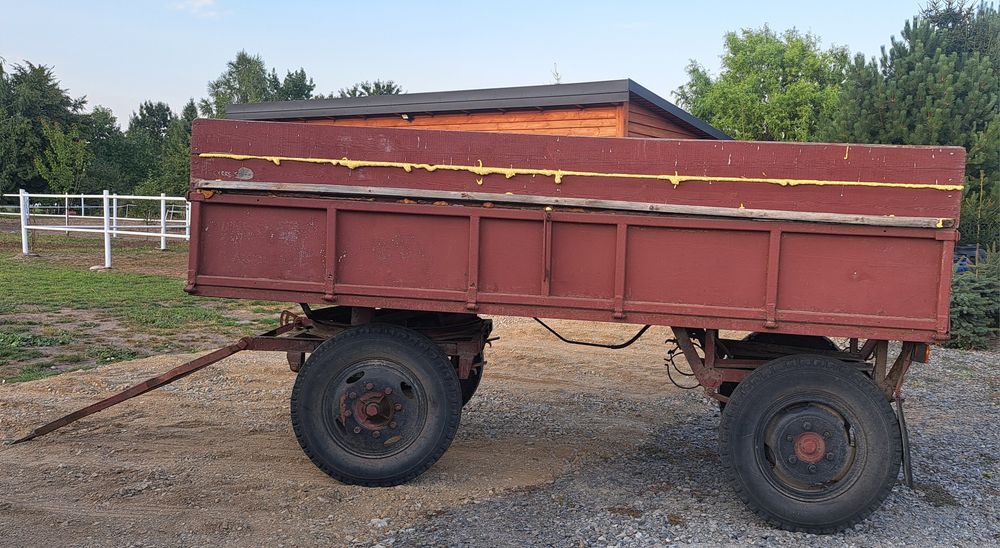 Przyczepa rolnicza AUTOSAN Sanok d35 wąska śladówka