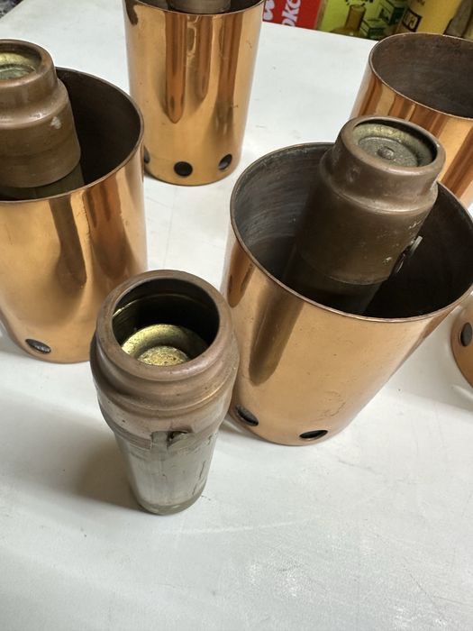 Candieiro velas em cobre