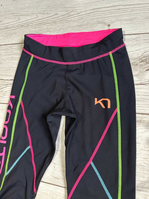 KARI TRAA LOUISE damskie legginsy getry treningowe do biegania góry S