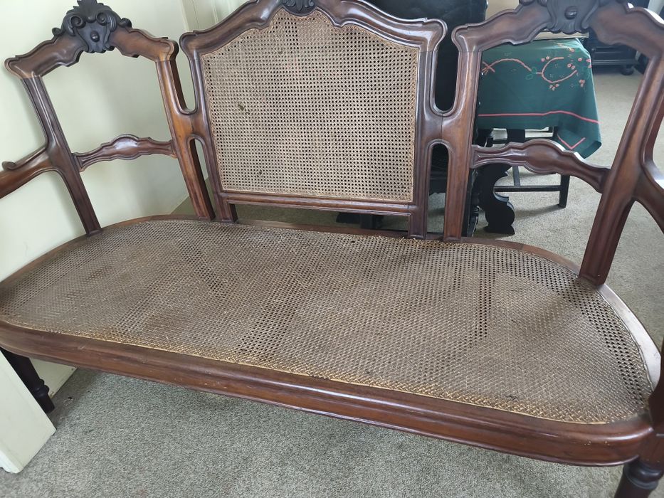 Conjunto sala antigo palhinha