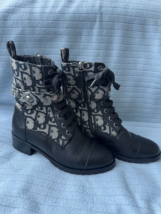 Черевики Dior, шкіра 36 р. 23,5 си