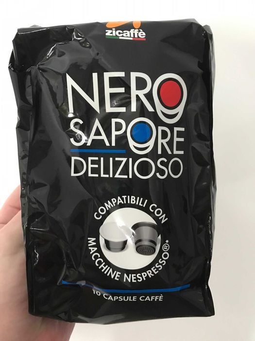 ZICAFFE kompatybilne z nespresso Nerosapore Delizioso 10 kapsułek kapsułki