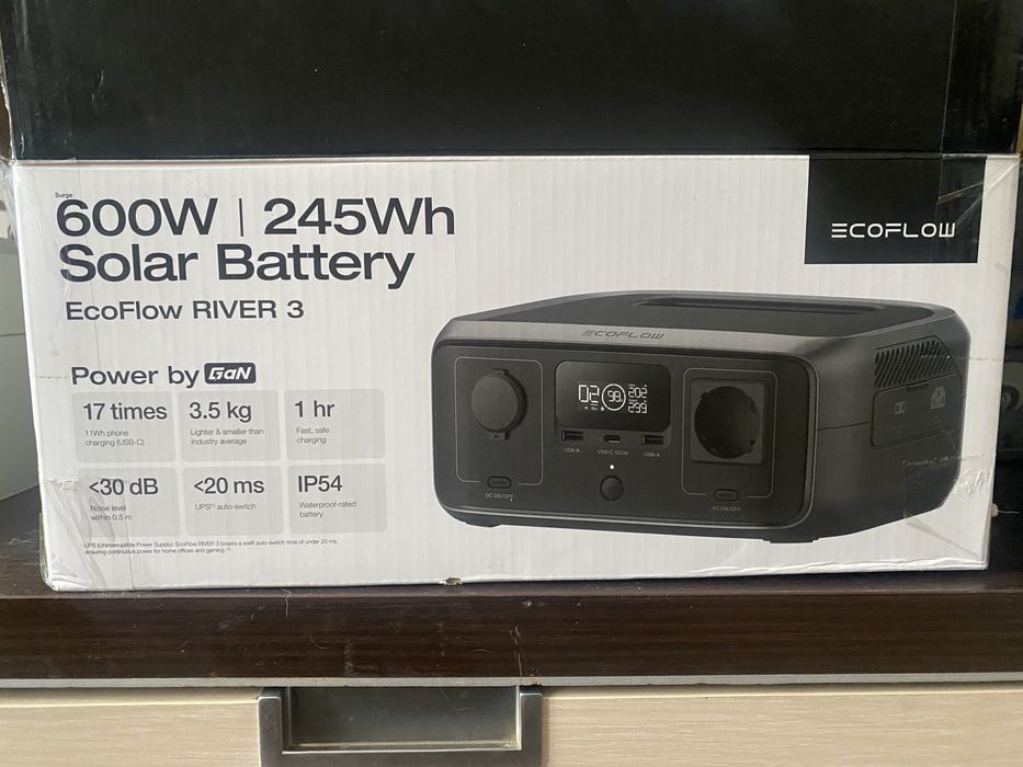 Ecoflow River 3 зарядна станція