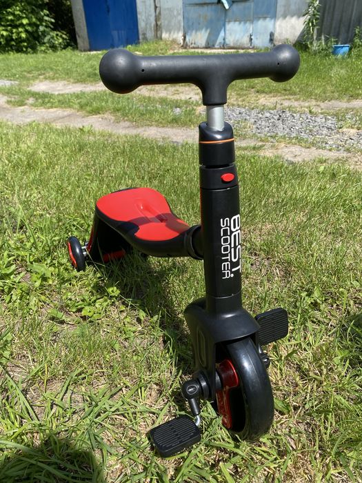 Самокат-біговел -велосипед.  Best scooter 3в1 трансформер