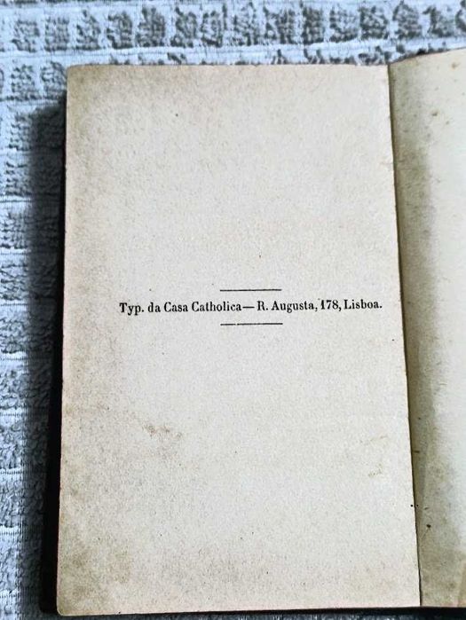 Livro católico de 1895 de Francisco Vannutelli 4.ª Edição O Mez de Junho