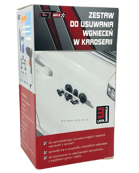 Zestaw do usuwania wgnieceń w karoserii