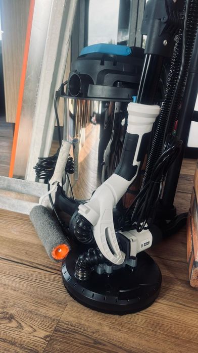 Żyrafa do gładzi szpachla wałek do gładzi odkurzacz