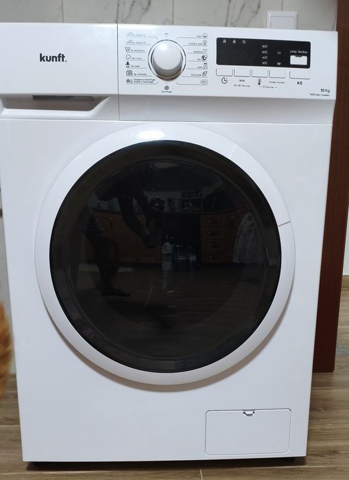 Máquina de Lavar Roupa Kunft 10Kg (1400 rpm) 6 meses de uso – Como Nova + Garantia Worten