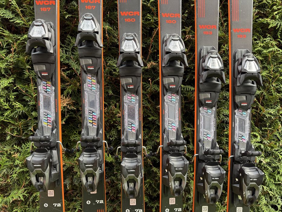 Лыжи горные БУ BLIZZARD WCR 2025 (153, 160, 167 cm)