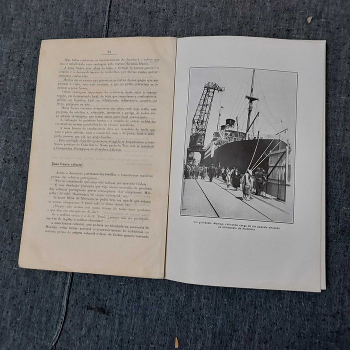 Relatório M.O.P./Administração Geral Porto Lisboa 1934