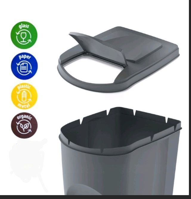 Sprzedam kosze do segregacji śmieci 4x25l