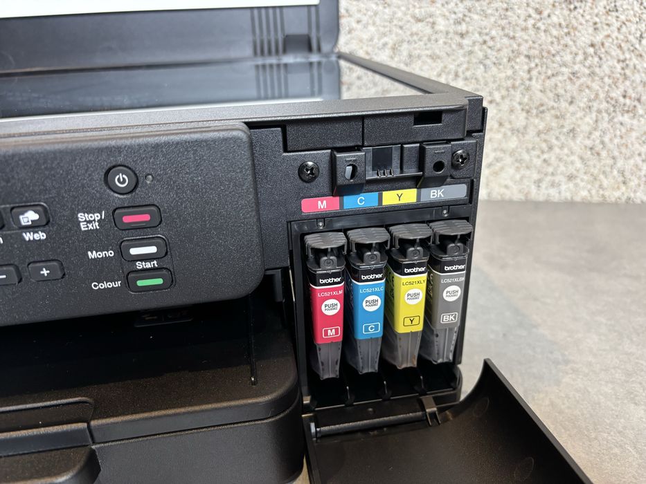 (FIRMA)Drukarka z gwarancja BROTHER DCP-J1050DW WiFi skaner tani tusz