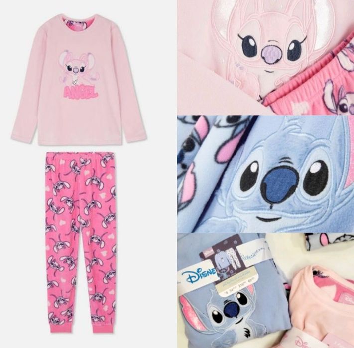 Дитячі теплі, плюшеві піжами Primark. Дитяча Піжама  Primark