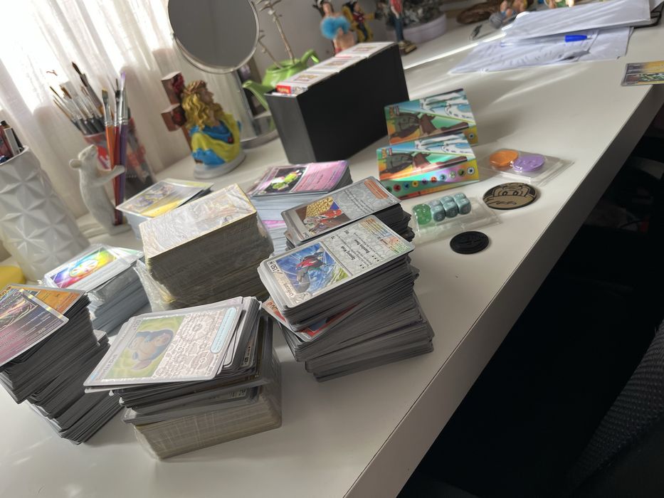 1800 cards de pokemon + brindes