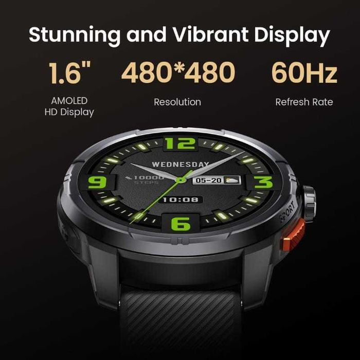 Haylou Solar Ultra Smartwatch 5ATM GPS (Chamadas)