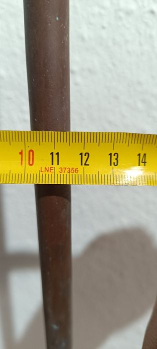 Varão de cobre para terras 2000x15mm