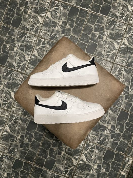 Кросівки Nike Air Force 1 White Black | Кроси Найк Форс ОРИГІНАЛ