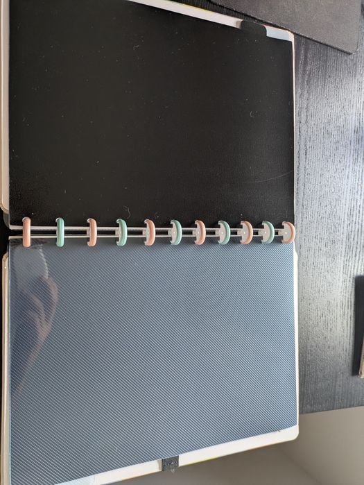 Caderno inteligente arco íris