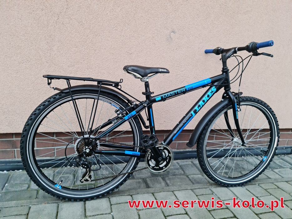 Rower dziecięcy MTB LAKES koła 26 SHIMANO aluminium rabat WYSYŁKA