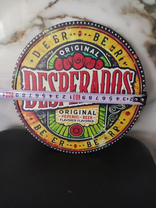 Desperados Blaszka Ścienna Dekoracyjna do domu czy baru Pubu