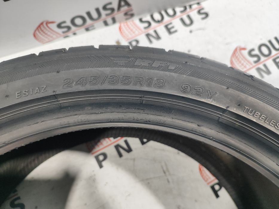 2 pneus semi novos 245-35R18 Bridgestone - Oferta dos Portes